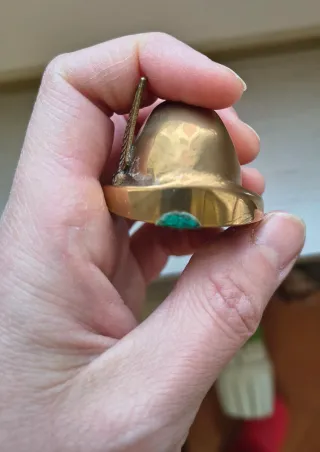 Cappello Alpino in ottone massiccio