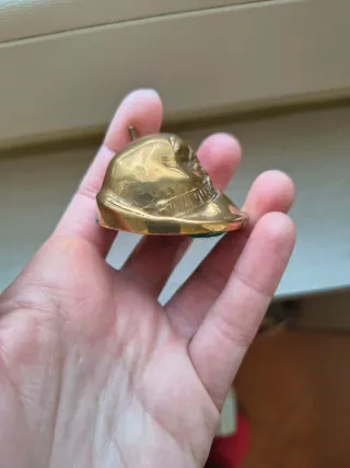 Cappello Alpino in ottone massiccio