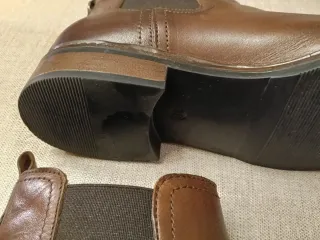 Botines Fosco Chelsea piel marrón