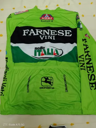 Conjunto Ciclismo Maillot y Culotte Farnese Vini