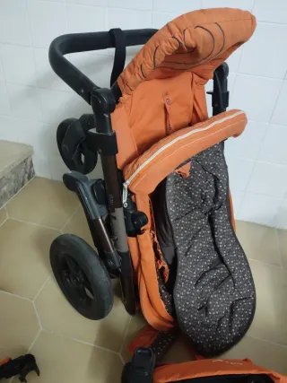 Concord NEO Mobility-Set Rusty Orange. Carro,silla