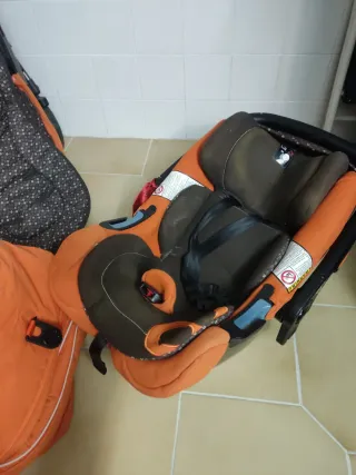 Concord NEO Mobility-Set Rusty Orange. Carro,silla