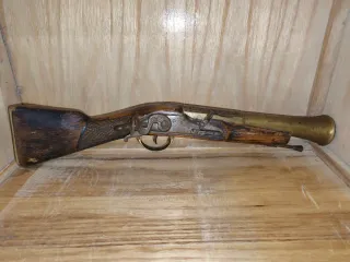 Trabuco decorativo siglo XIX SOLO HASTA MAÑANA