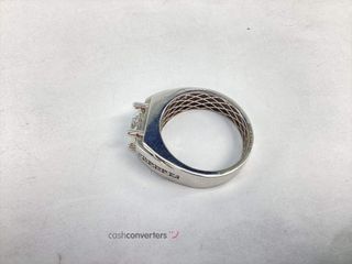 sello oro 18k con diamante de laboratorio