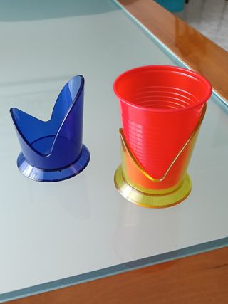 Sottobicchieri Guzzini in plastica colorati