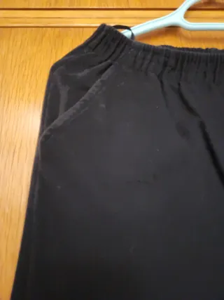 Pantalón chándal mujer negro