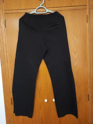 Pantalón chándal mujer negro