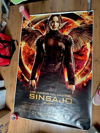 Cartel Original Los Juegos del Hambre: Sinsajo
