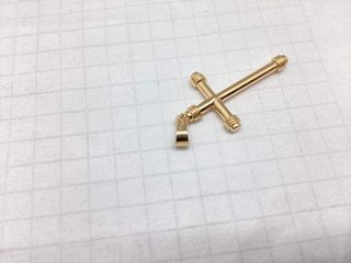 crucifijo oro 18k