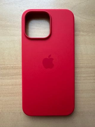 Apple iPhone 14 Pro Max Product Red Silicone Case