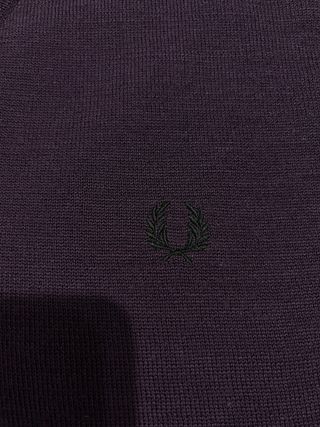 Jersey Fred Perry Morado Talla XXL