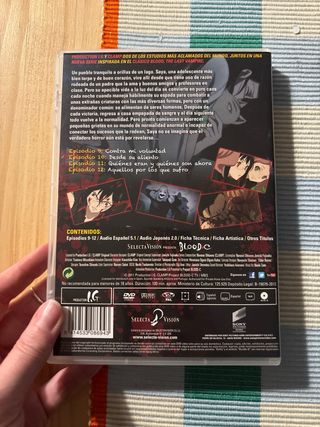 Blood C Vol. 1, 2 y 3 DVD
