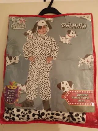 Disfraz Dalmata Talla 5-6 años