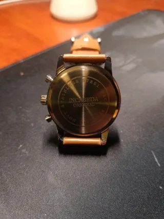 Reloj Cronógrafo Incaseda Marrón