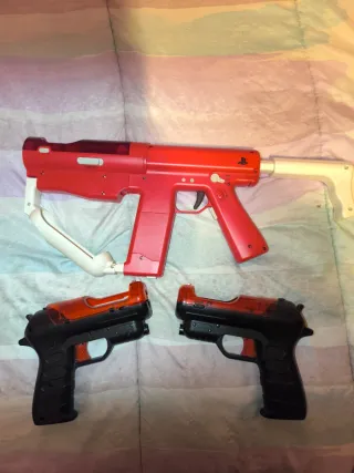 Rifle Sharp Shooter PS + 2 Pistolas