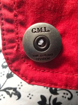 Chaqueta Náutica Roja y Negra