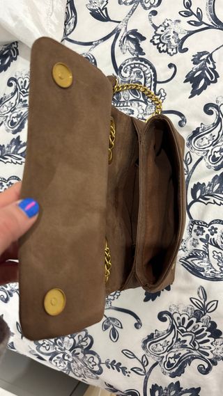 Bandolera Parfois Marrón Tachuelas