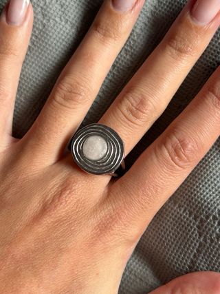 Pack 4 Anillos Acero Inoxidable Ajustables