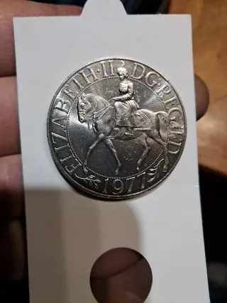 Moneda Conmemorativa Jubileo Plata Corona