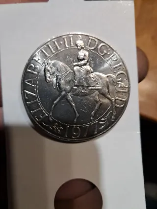 Moneda Conmemorativa Jubileo Plata Corona