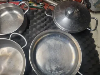 Set Pentole Acciaio Inox