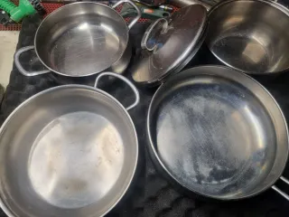 Set Pentole Acciaio Inox