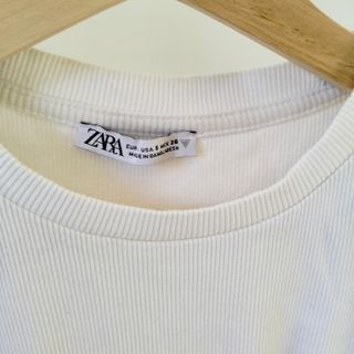 Camiseta Zara blanca