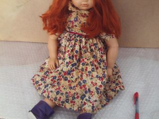 muñeca asi , pelirroja dificil de conseguir , mide