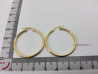 pendientes oro 18k