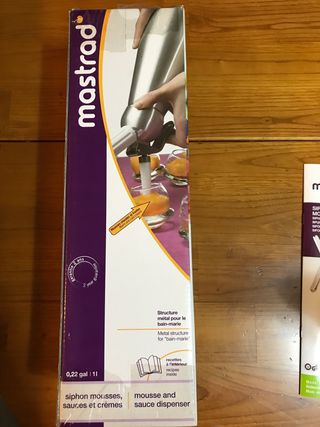 Sifón para cremas batidas 1L Mastrad