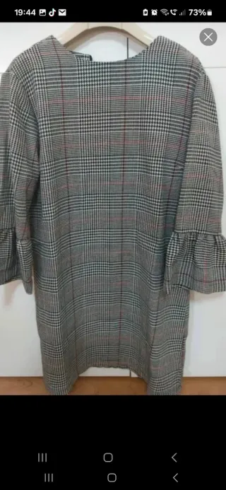 Vestido cuadros Valdim Talla M