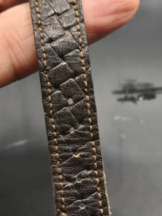 Reloj Cyma Clásico Correa Marrón y Dorado