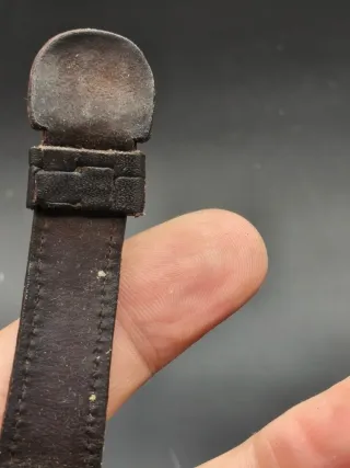 Reloj Cyma Clásico Correa Marrón y Dorado