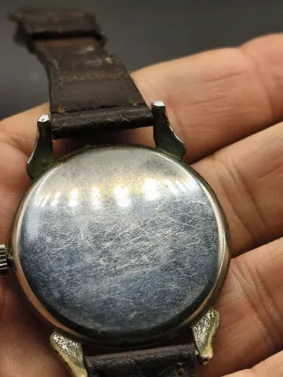 Reloj Cyma Clásico Correa Marrón y Dorado