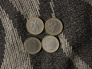 4 Monete da 1 Euro