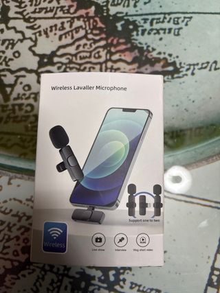 Micrófono Lavalier Inalámbrico para iPhone