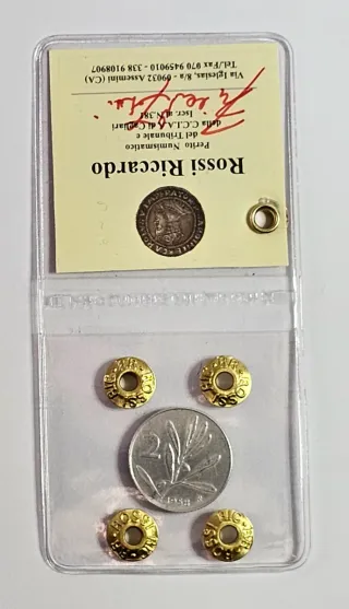 Repubblica Italiana 2 Lire 1958 Periziata BB