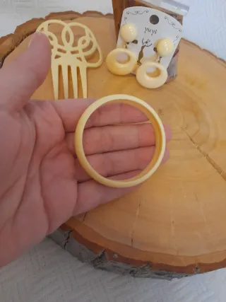 Conjunto Flamenca Beige