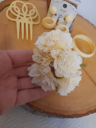 Conjunto Flamenca Beige