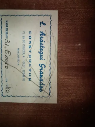 Guitarra Española L.Arostegui Granados 1980