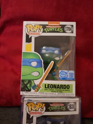 Funko Pop! Leonardo Tortugas Ninja 1704 e 1830