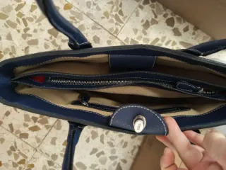 Borsa a spalla Tod's blu in pelle