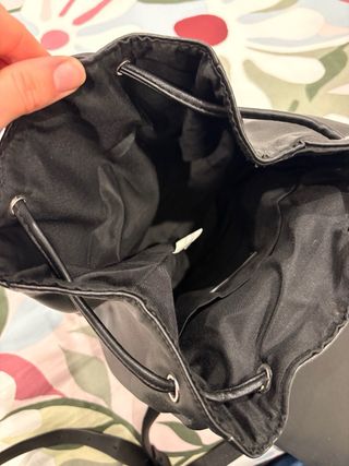 Mochila Stradivarius Negra