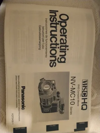 Videocámara Panasonic NV-MC10 VHS-C