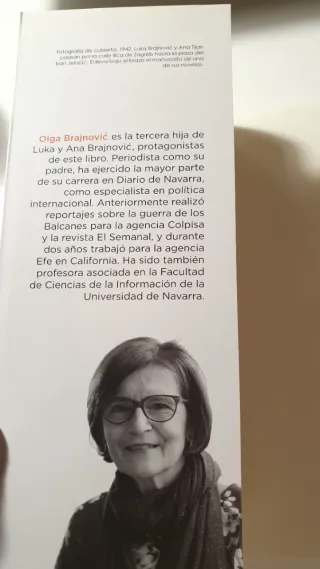 Una odisea de amor y guerra. Olga Brajnović