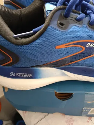 Zapatillas Brooks Azules Naranja