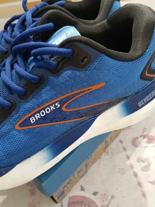 Zapatillas Brooks Azules Naranja