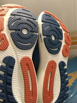 Zapatillas Brooks Azules Naranja