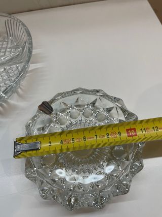 Conjunto Cristal y Plata de Ley