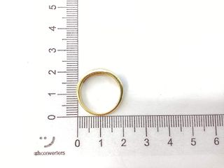 anillo oro 18k con piedra con diamante t. 16 (17,84 mm)